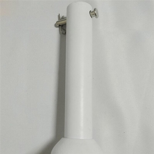 Ceiling Fan Downrod, White Complete Installation Kit for Enhanced Airflow