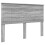 VidaXL vidaXL Headboard with Headboard Grey Sonoma 140 cm Engineered wood 4
