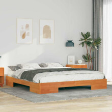 vidaXL Bed Frame Brown 180 x 200 cm