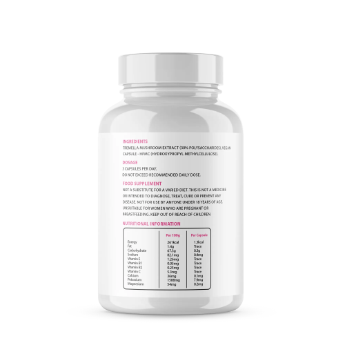 Tremella Mushroom Extract | 90 x 500mg Capsules 1