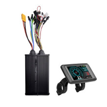 UKC1+ LCD Meter+Sine Wave/Square Wave Interchange Controller 48V-72V 60A Controller for E-Bike Electric Scooter