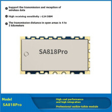 SA818PRO Wireless Walkie-Talkie Module LNA TCXO Small-Size Embedded Wireless Walkie-Talkie Module UHF