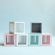1/8 1/12 Casa de Boneca Modelo Estilo Nórdico Gaveta Pequena para Casa de Bonecas Decorar Acessórios de Móveis Branco