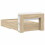 VidaXL vidaXL Bed Frame with Storage Sonoma Oak 75 x 190 cm Engineered Wood 5