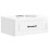 VidaXL vidaXL Wall-Mounted Bedside Cabinet with Drawer 2 pcs High Gloss White 2
