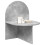 VidaXL vidaXL Bedside Table Concrete Grey 48 x 49 x 65 cm Engineered Wood 5