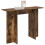VidaXL vidaXL Console Table Smoked Oak 100 x 30 x 75 cm Engineered Wood 4