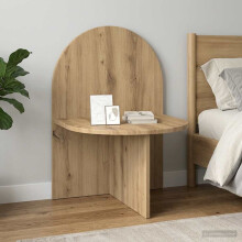 vidaXL Bedside Table Artisan Oak 48 x 49 x 65 cm Engineered Wood