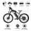 UKC1+ LCD Meter+Sine Wave/Square Wave Interchange Controller 48V-72V 80A Controller for E-Bike Electric Scooter 9
