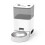 KITPLUS Automatic Cat Feeder, APP Control with Timer, Cat Food Dispenser, Locked Lid, 6