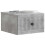 VidaXL vidaXL Wall-Mounted Bedside Cabinet with Drawer 2 pcs Concrete Grey 5