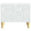 VidaXL vidaXL Coffee Table White 50 x 49 x 40 cm Engineered Wood 3