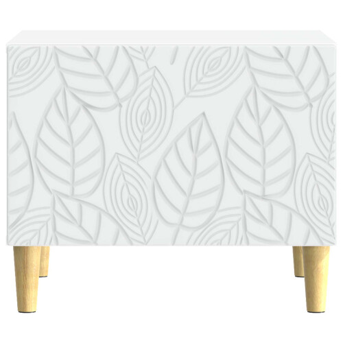 VidaXL vidaXL Coffee Table White 50 x 49 x 40 cm Engineered Wood 2