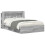 VidaXL vidaXL Headboard Cabinet with Storage Grey Sonoma Engineered Wood 4