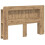 VidaXL vidaXL Headboard Cabinet with Storage Artisan Oak Engineered Wood 4