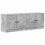 VidaXL vidaXL Storage Cabinet for Loft Bed 2 pcs Concrete Grey 3