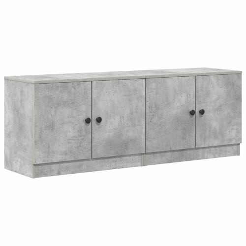 VidaXL vidaXL Storage Cabinet for Loft Bed 2 pcs Concrete Grey 2