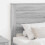 VidaXL vidaXL Headboard with Headboard Grey Sonoma 100 cm Engineered Wood 4