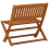 VidaXL vidaXL Children Bench Brown 61 x 38 x 57 cm Solid Eucalyptus Wood 5