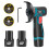 Mini Cordless Angle Grinder 2 Battery Portable 12V 1
