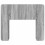 VidaXL vidaXL Headboard Cabinet with Storage Grey Sonoma Engineered Wood 4