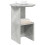 VidaXL vidaXL Side Table Concrete Grey Ø 39.5 x 55 cm Engineered Wood 2