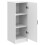 VidaXL vidaXL Sideboard High Gloss White 33 x 34.5 x 87 cm Engineered Wood 4
