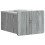 VidaXL vidaXL Wall-Mounted Bedside Cabinet 2 pcs Grey Sonoma Engineered Wood 5