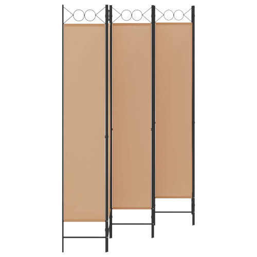 VidaXL vidaXL 6-Panel Room Divider Beige 240 x 220 cm Fabric 2