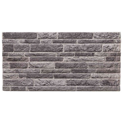 VidaXL vidaXL Wall Panels 10 pcs Anthracite 100 x 50 cm EPS Foam 1