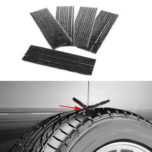 100Pcs Car Bike Tyre Tubeless Seal Strip Plug Tire Puncture Repair Seal Strips Recovery Kit