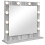 VidaXL vidaXL Vanity Mirror Rectangular Grey Sonoma 60 x 55 x 18 cm 2