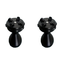2X 3D Printed Model Paint Stand, Miniature Painting Holder Handheld Painted Fixed Table Holder Handheld Stabilizer