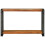VidaXL vidaXL Console Table Brown 120 x 33 x 75 cm Solid Acacia Wood 5