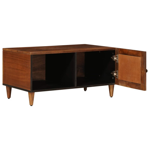 VidaXL vidaXL Coffee Table Brown 80 x 50 x 40 cm Solid Mango Wood 2