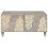 VidaXL vidaXL Coffee Table Grey 80 x 50 x 40 cm Solid Mango Wood 4