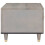 VidaXL vidaXL Coffee Table Grey 80 x 50 x 40 cm Solid Mango Wood 5