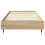 VidaXL vidaXL Bed Frame Sonoma Oak 80 x 200 cm Engineered Wood 4