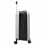 VidaXL vidaXL Suitcase Folding with Lock Silver 34 x 23 x 55.5 cm ABS Plastic 5