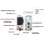 2X ESP32 SX1262 0.96In  OLED Display Case for Heltec LoRa 32 V3 Meshtastic for  Development Board433-510MHZ 4