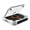 CD-spiller, Bluetooth, Type-C-lading, AUX, hjemmehøyttaler, HD-lydkvalitet, hvit 1