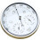 Vejrstation - Termometer - Barometer - Hygrometer - Rustfrit stål - Ø14 cm 1