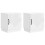 VidaXL vidaXL Bedside Table 2 pcs High Gloss White 43 x 34.5 x 47 cm 1