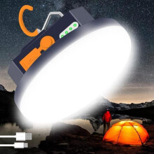Bærbar campinglykt - Uspesifisert - 4800 mAh - USB-oppladbar - Vanntett - 4 lysmoduser