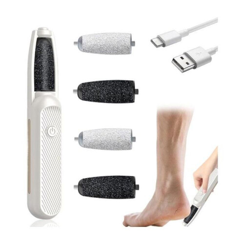 Kit de pedicura recargable - Removedor eléctrico de callos