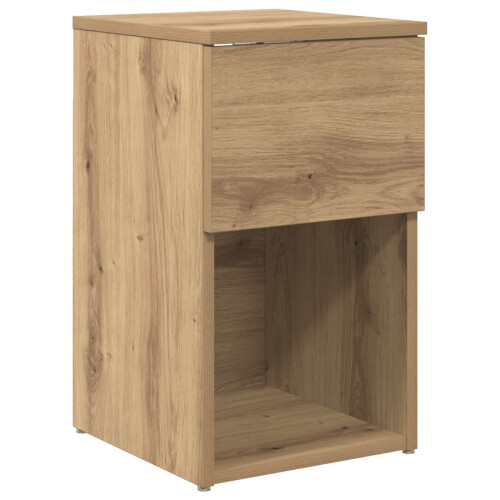 VidaXL vidaXL Bed Cabinet Artisan Oak 29 x 31.5 x 49 cm Engineered Wood 2