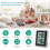 Digital termometer/hygrometer [2-pack], inomhustermometer/fuktighetsmätare, mini väderstation 2