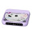 Bluetooth CD-spiller - BYTELIKE - Mini bærbar - Lilla - Bluetooth 5.3 - 2000 mAh batteri - 2W høyttaler 5