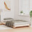 VidaXL vidaXL Bed Frame Brown 100 x 200 cm Solid Pine Wood 5
