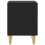 VidaXL vidaXL Bedside Table 2 pcs Black 43 x 34.5 x 48 cm Engineered Wood 4